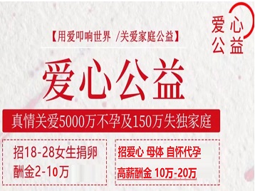 天等捐卵助孕生子 爱心志愿者招募